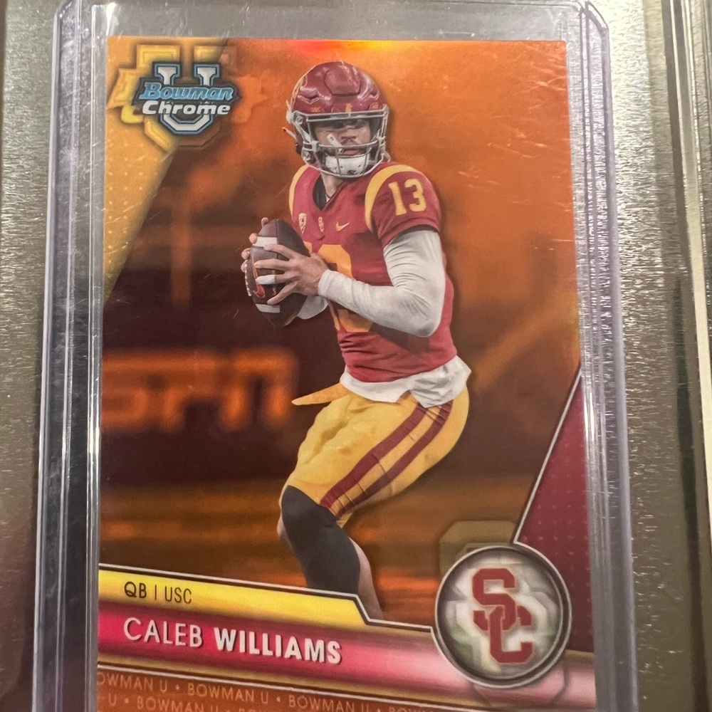 2023 Bowman Chrome U Caleb Williams /25